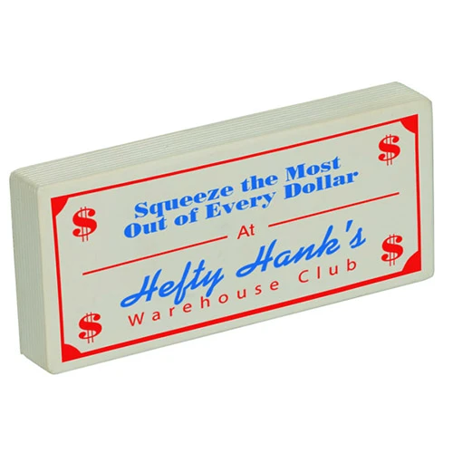 Promotional Custom Bucks Stress Reliever