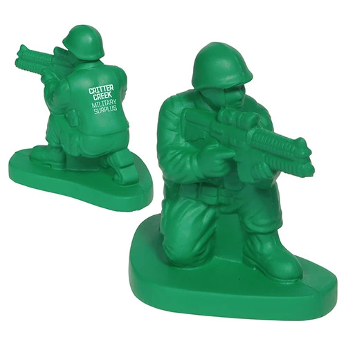 Promotional Army Man Stress Ball
