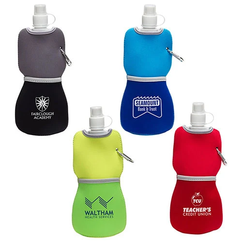 Promotional Flex Water Bottle With Neoprene Insulator