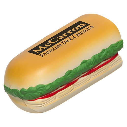 Promotional Sub Sandwich Stress Reliever 