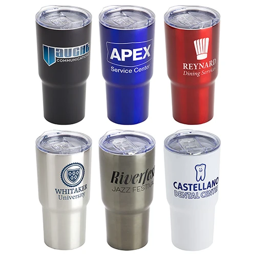 Promotional Belmont 30 oz. Vacuum Insulated Stainless Steel Travel Tumbler 