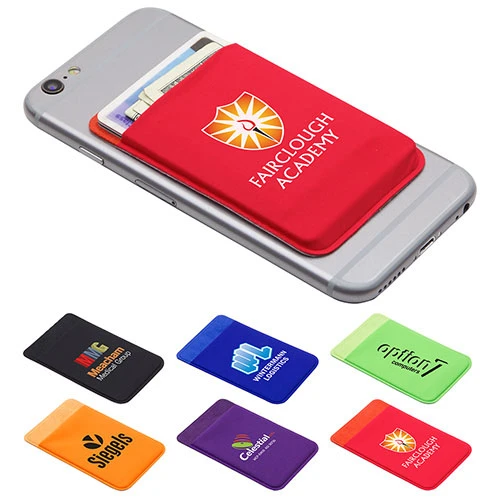 Promotional Expanding Lycra Phone Wallet