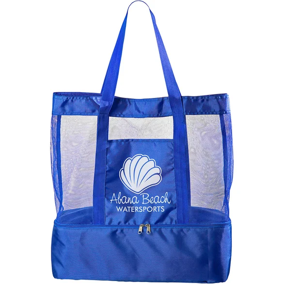 Nautical Beach Bags - Custom Beach Tote Bags - Let's Get Nauti + Beach  Please