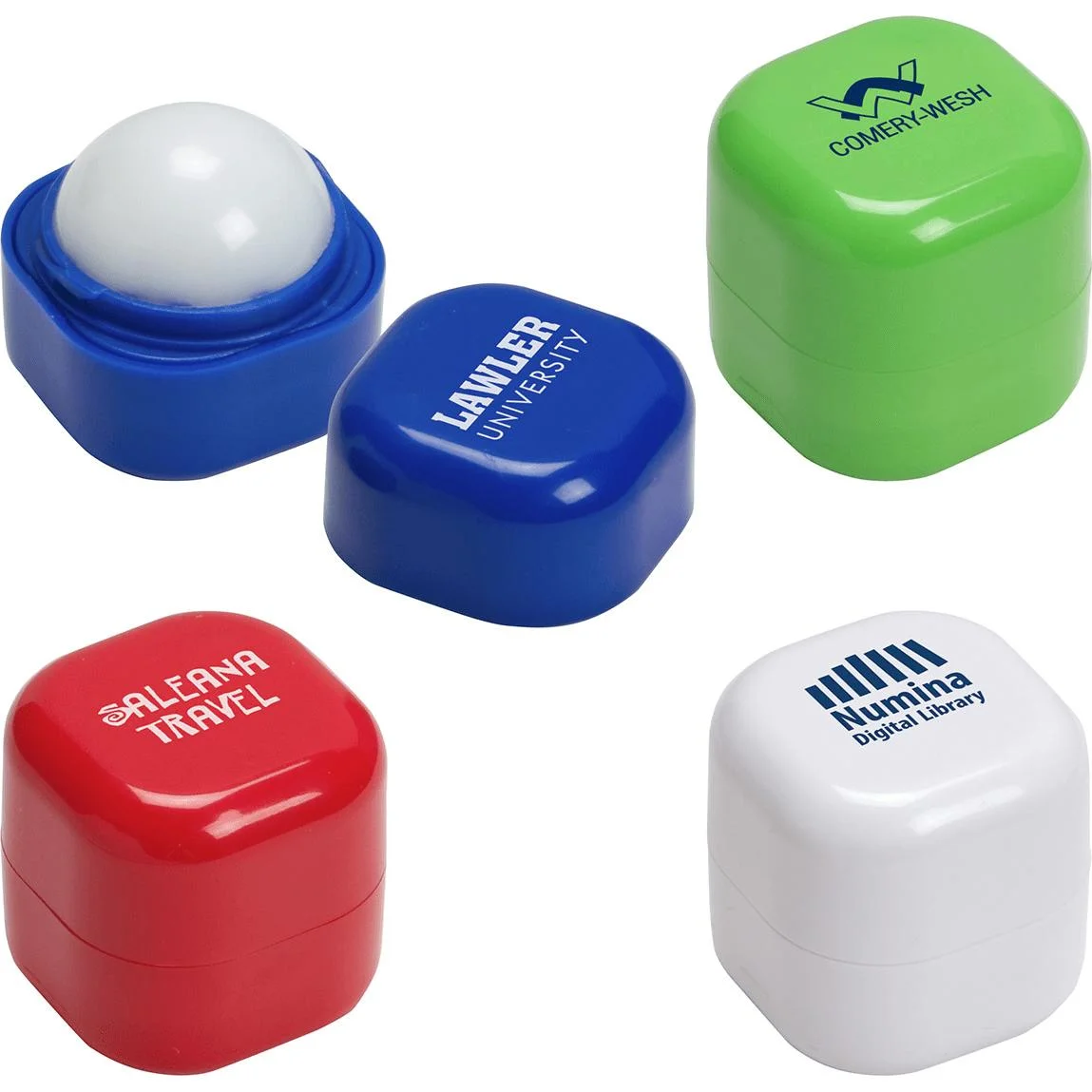 Promotional Chap-Cube Vanilla Lip Balm