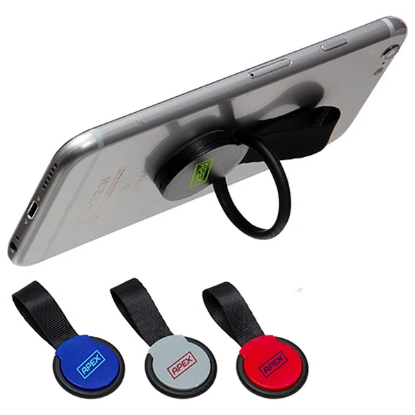 Promotional Apex Phone Ring and Stand with Loop