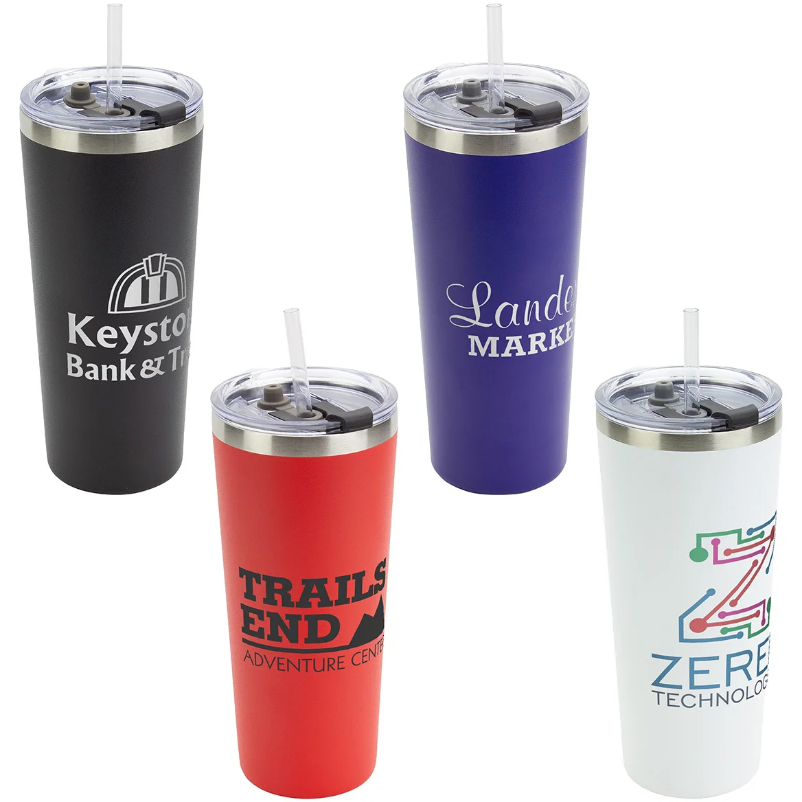 Promotional Brighton 20 oz Vacuum Insulated Stainless Steel Tumbler