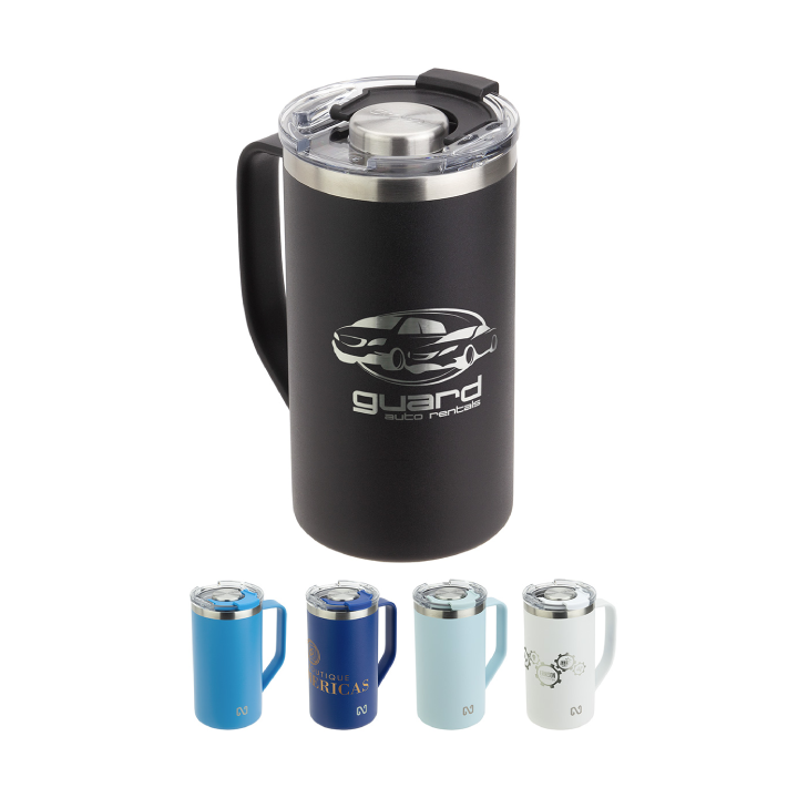 NAYAD™ Metro 20 oz Stainless Double Wall Mug Promotional NAYAD™ Metro 20 oz Stainless Double Wall Mug