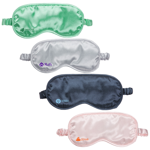 Promotional Bouquet Scented Satin Sleep Mask