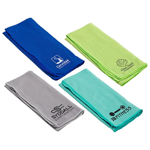 Promotional Eclipse Copper-Infused Cooling Towel 
