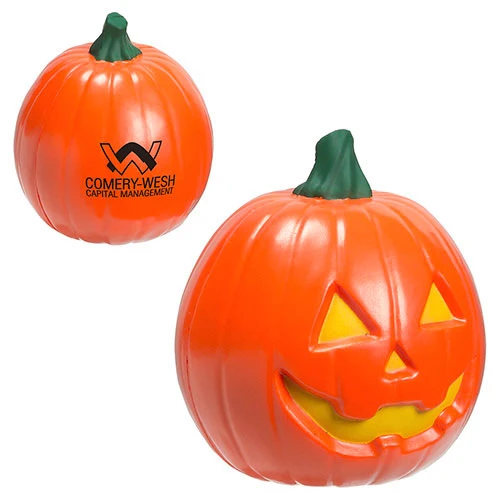 Promotional Jack'O Lantern Stress Reliever 