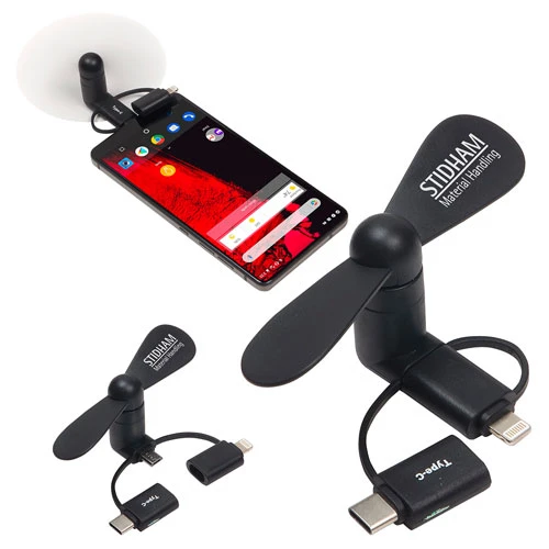 Promotional Mini Phone Fan-3-in-1  