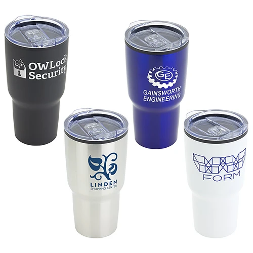 Promotional Odyssey 30oz. Stainless Steel/Polypropylene Travel Tumbler 