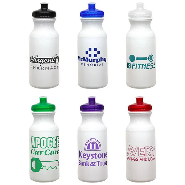 View Image 2 of Economy Bottle with Push-Pull Lid 20 oz
