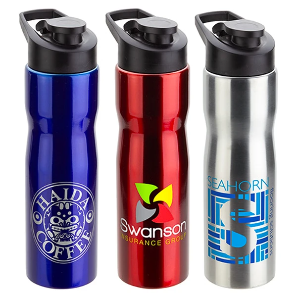 View Image 2 of Cresent 25 oz. Stainless Steel Bottle 