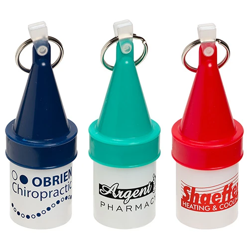 Promotional Floating Buoy Waterproof Container with Key Ring 