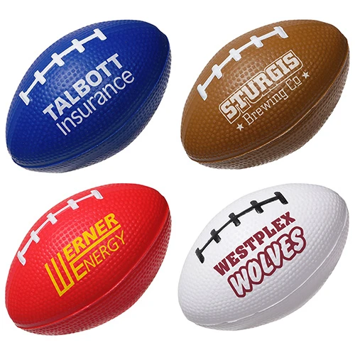 Promotional Football Slo-Release Serenity Squishy™