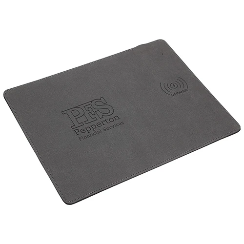 Promotional Affinity Mouse Pad with 10W Fast Wireless Charger