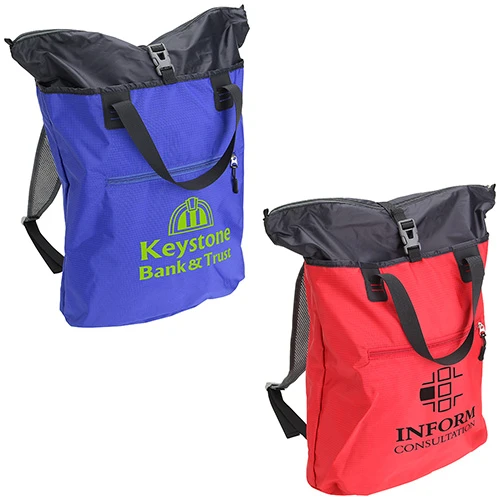Promotional Expedition 2-in-1 Backpack + Tote Bag 