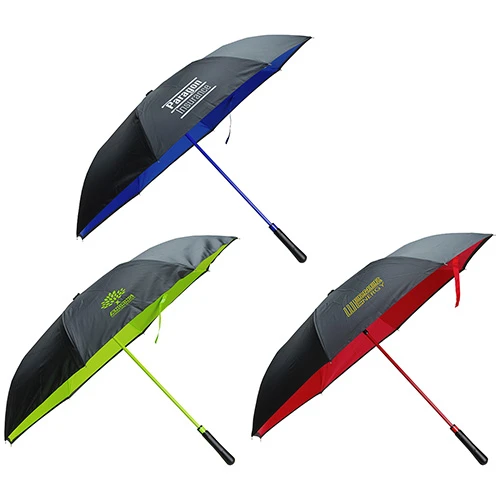 Promotional Skyline Two-Tone Inversion Umbrella