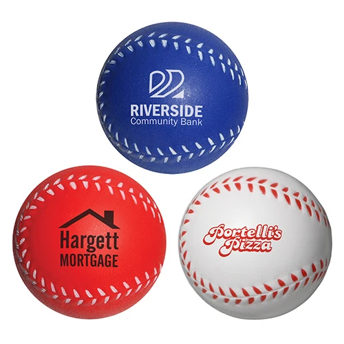 Promotional Baseball Slo-Release Serenity Squishy™