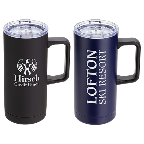 Promotional Vacuum Insulated Stainless Steel Mug-17 Oz. 