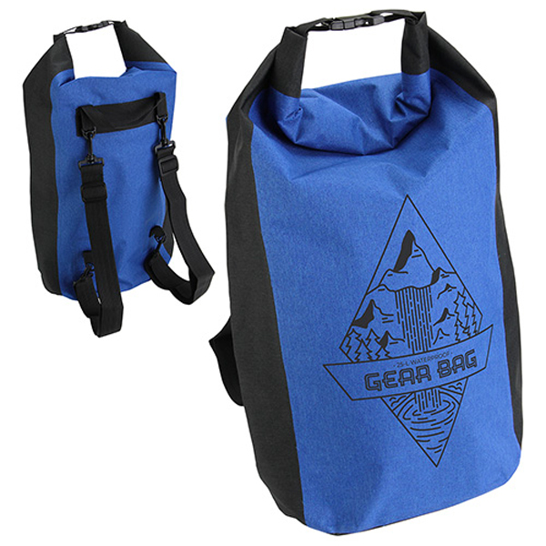 Polyester Waterproof Backpack25 Liter Beach Totes 9.95 Ea