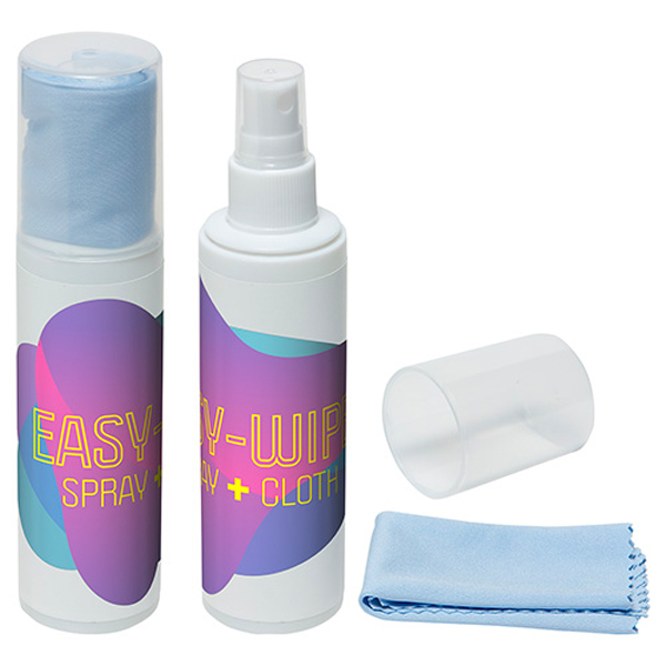 Easy Wipe Cleaning Spray and Cloth