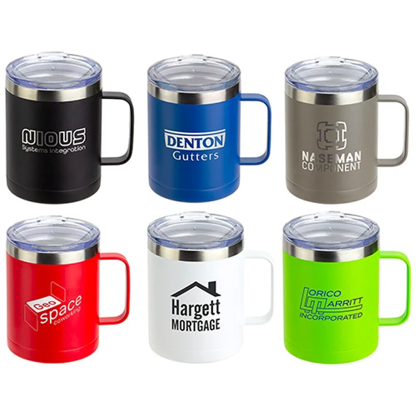 Promotional Ceva Copper-Lined Insulated Mug-14 Oz. 