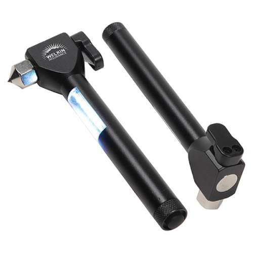 Promotional Mini Watchman Flashlight with Escape Hammer