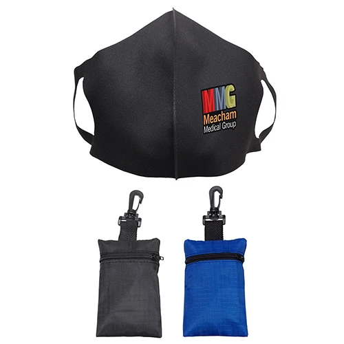 Promotional Mask with Travel Pouch