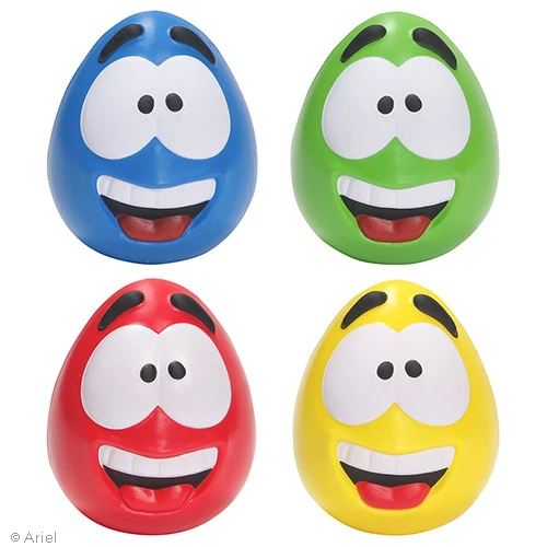 Promotional Happy Face Slo-Release Serenity Squishy™