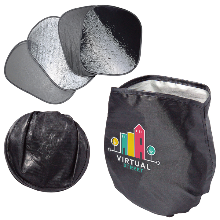 Promotional 4-Piece Car Sun Shade
