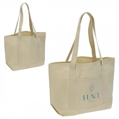 Promotional 10 oz 50/50 Recycled Cotton Tote