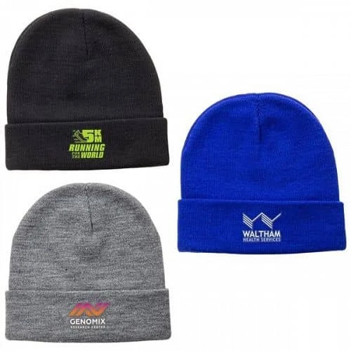 Promotional Farview Roll Up Cuff RPET Knit Beanie