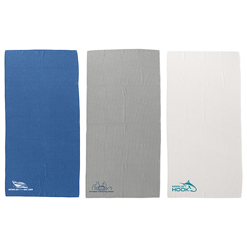 Promotional Waffle Microfiber Beach Towel