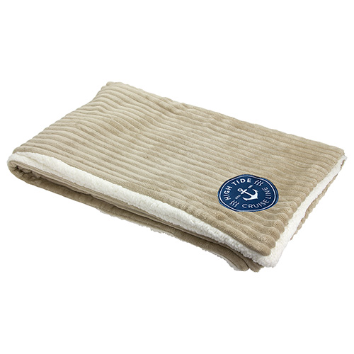 Promotional Fireside Sherpa & Flannel Blanket