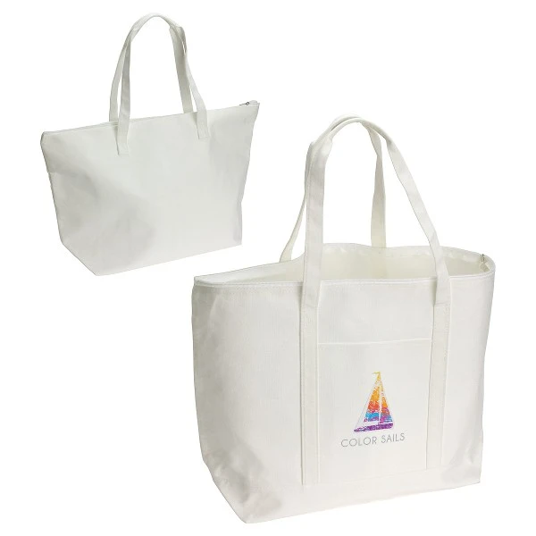 Promotional Cutter RPET Canvas Boat Tote