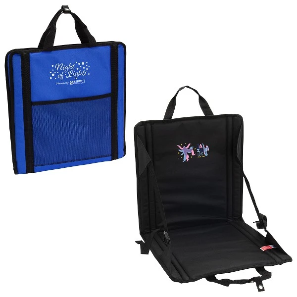 Promotional Fold 'N Go Adjustable Seat Cushion