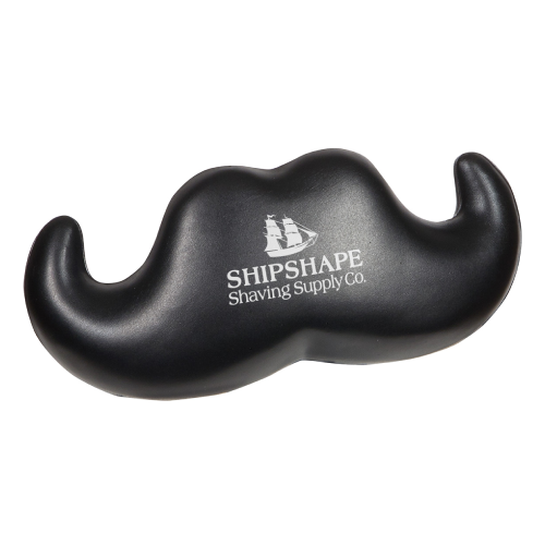 Promotional Handlebar Mustache Stress Reliever