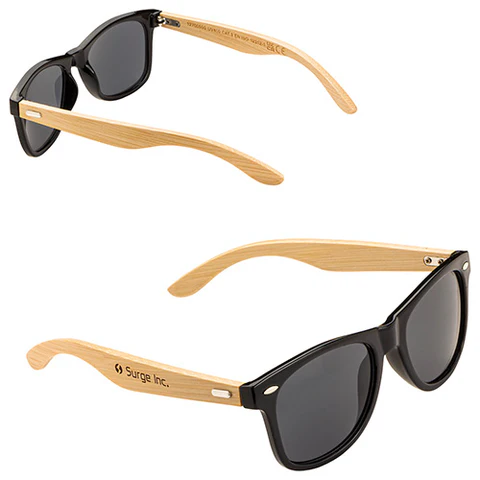 Promotional Bamboo Recycled Sunglasses