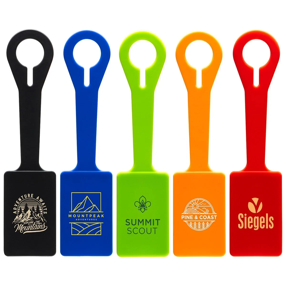 Vibrant  Silicone Luggage Tag