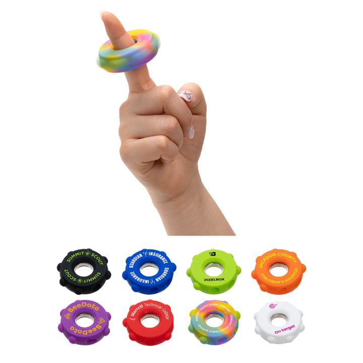 Promotional Gear Push Pop Spinner