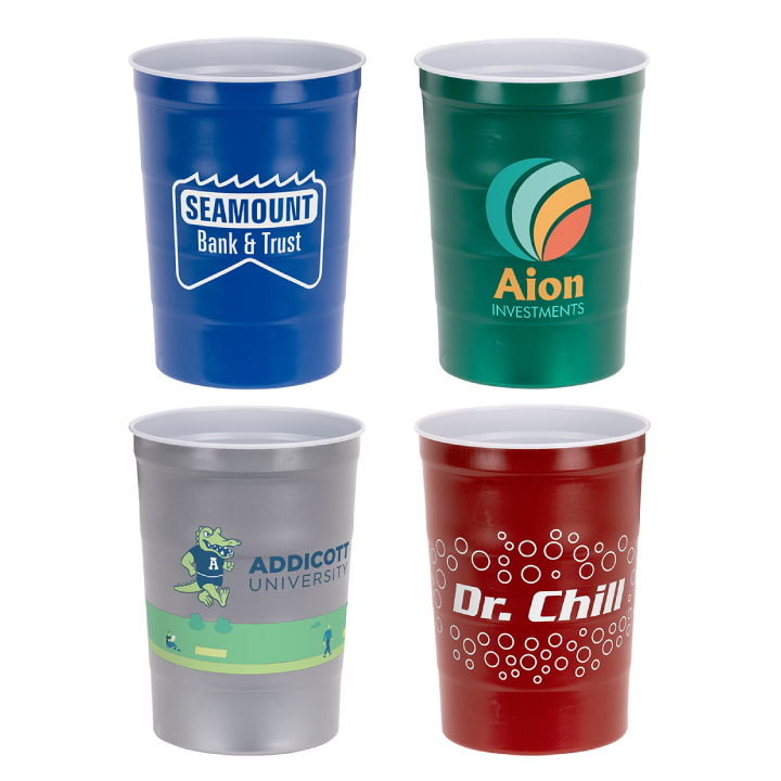 Promotional Halftime 16 oz USA-Made Steel Chill Cup