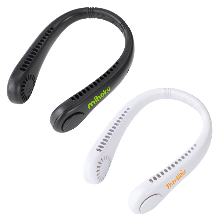 Promotional Cyclone Dual Airflow Neck Fan