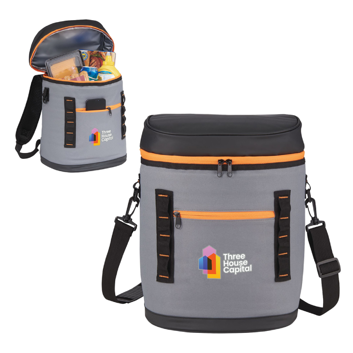 Promotional Polaris 20-Can RPET Cooler Backpack