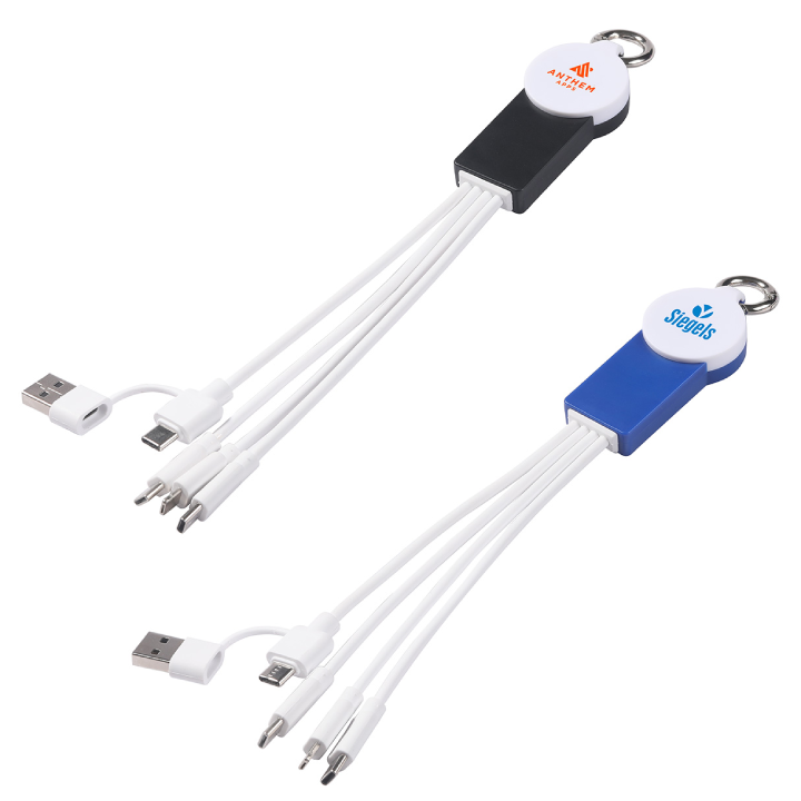 Promotional Tribute 4-in-1 Charging Cable with Watch Charger