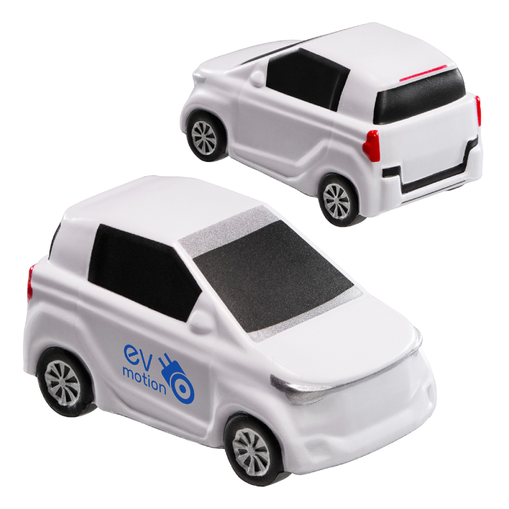 Promotional EV Sedan Stress Reliever