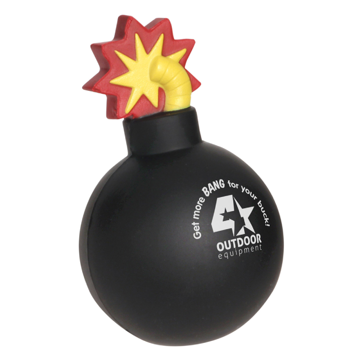 Promotional Bomb with Fuse Stress Reliever