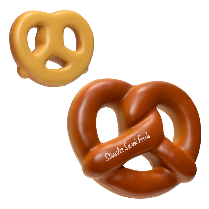 Promotional Pretzel Stress Reliever