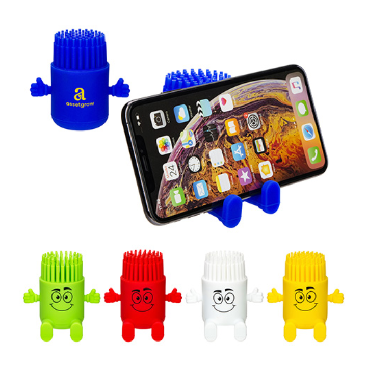 Promotional Bristle Buddy Flexible Phone Stand